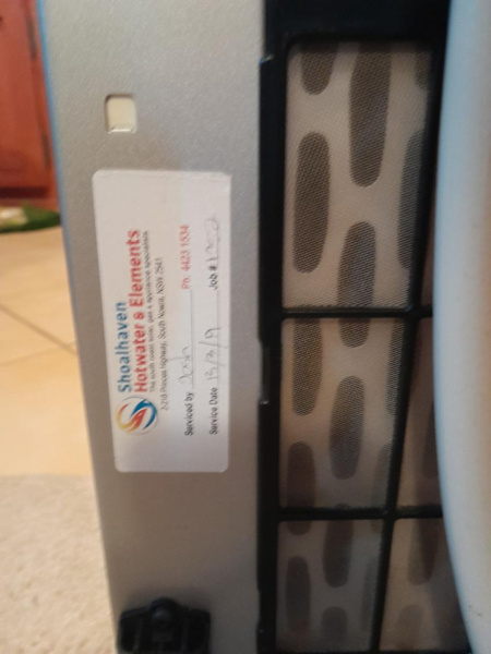 Rinnai Propane gas heater63021730961282113