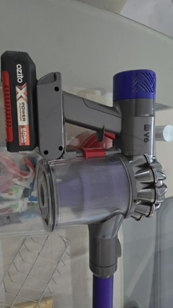 Dyson V6 Animal Stick Vacuum with Ozito Battery Adapter63443925626114111