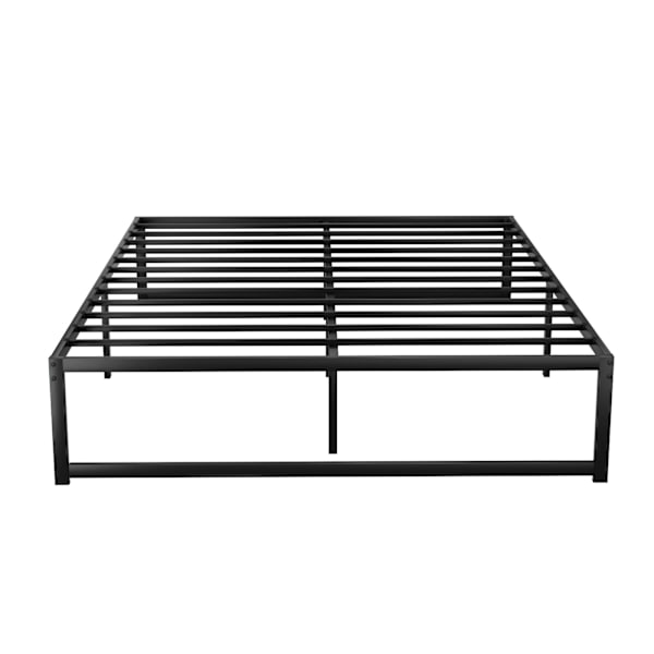 SIGRID Minimalist Style Metal Bed Frame Platform Base - Queen Size, Bl62863838448513113