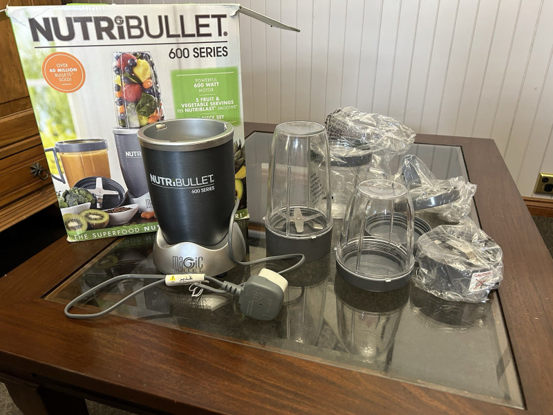 Nutribullet 600 series full set63016487562753112