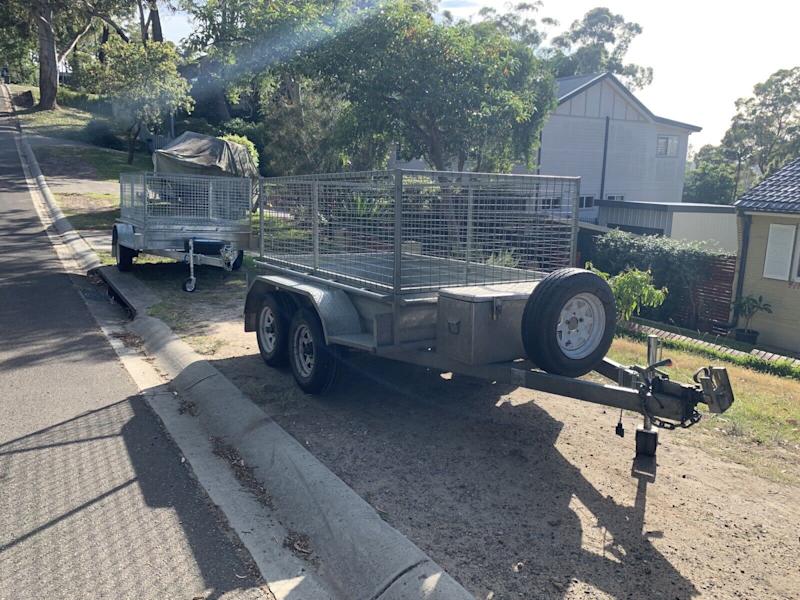 Box trailers heavy duty 8x5 hire629366558798101129