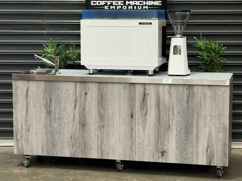 Brand New Stainless Steel 200cm Coffee Cart Sanremo Zoe Competition63442388502146116