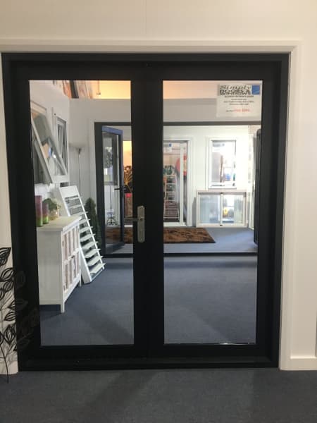 Aluminium Double French Door  Black, White63007782192642113