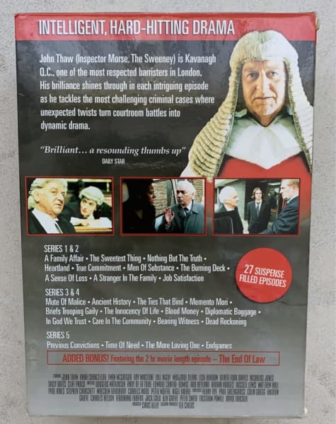 DVD- KAVANAGH QC THE COMPLETE SERIES 1-5 BOX SET | Miscellaneous