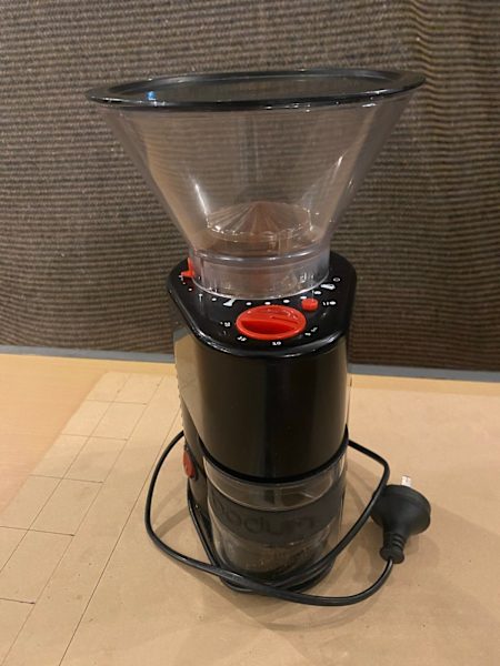 BODUM BISTRO ELECTRIC COFFEE GRINDER630142406199051120