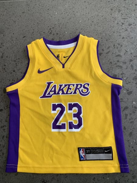 LA Lakers Lebron James genuine youth Jerseys, Kids Clothing, Gumtree  Australia Maitland Area - Bolwarra Heights