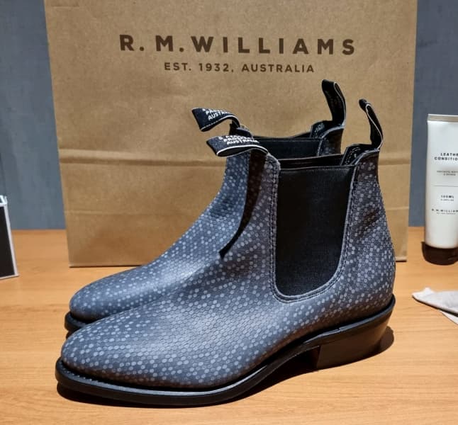 RM Williams Lady Yearling Grey print Womens 7D., Women's Shoes, Gumtree  Australia Brisbane South East - Camp Hill