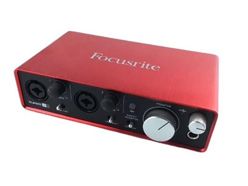 scarlett 2i2 mixer software