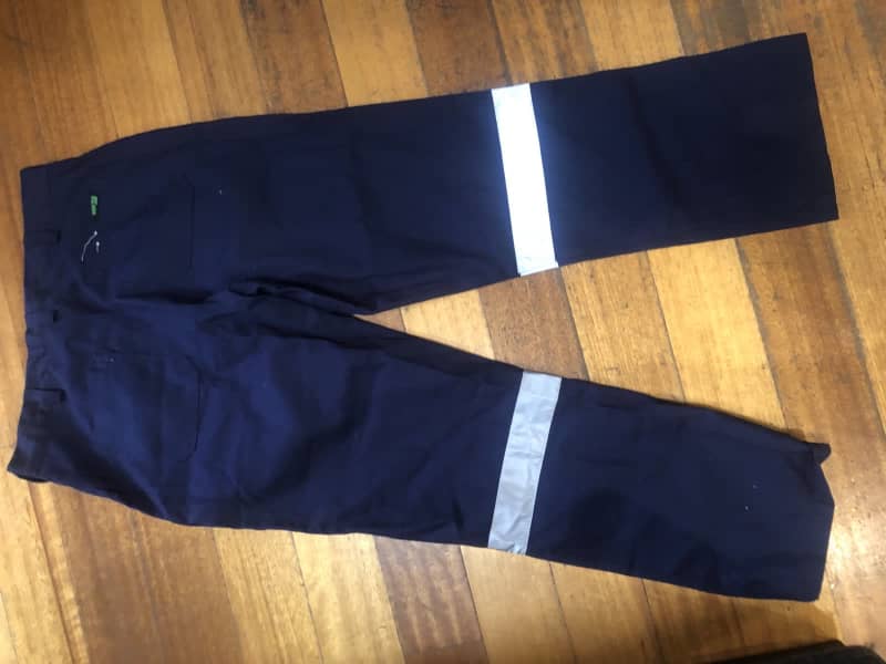 82R Denim Work Pants with Hi Vis Tape, Pants & Jeans, Gumtree Australia  Mandurah Area - Dawesville