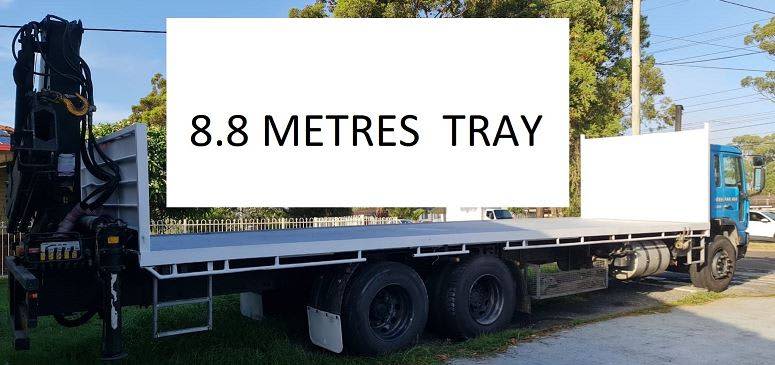 Crane Truck 8.8 METRES table top for Hire Sydney Best Rates tile62863842692738110