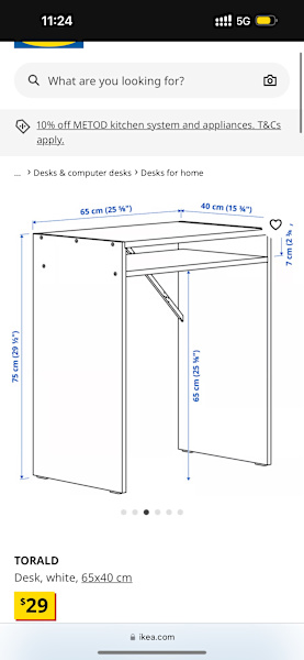 IKEA desk for $562863411785985113