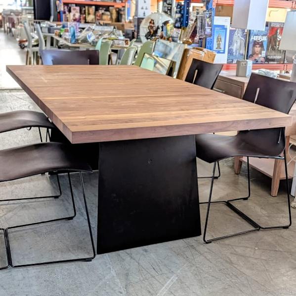NEW WALTER KNOLL 7PC DINING SET PREMIUIM GERMAN DESIGN $27,49963437624650881112
