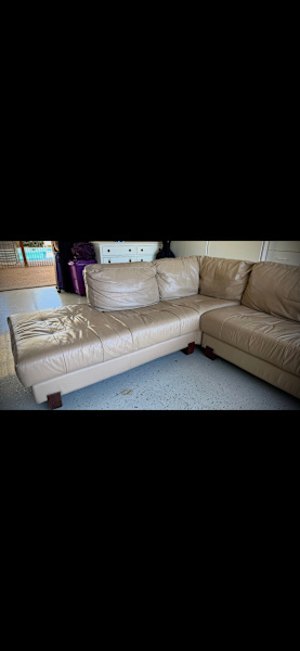 L-Shape lounge/sofa leather 62863413214211112