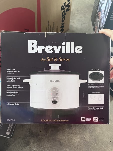 Breville Set & Serve Rice Cooker
