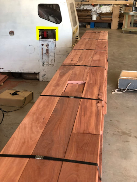 Jarrah timber decking wide board63004307752577111