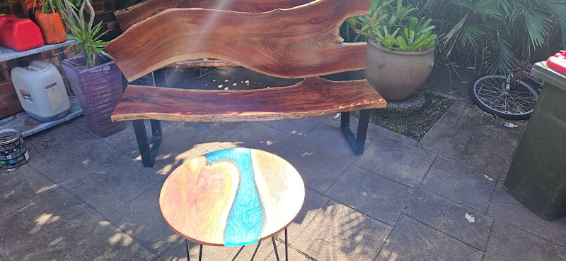 ironbark live edge Bench seat62863380335106111