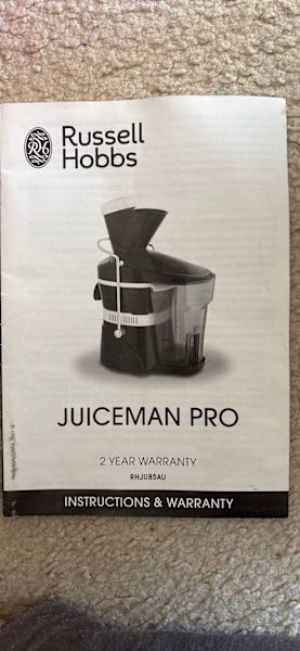 Russell Hobbs Juicer63612126330883113