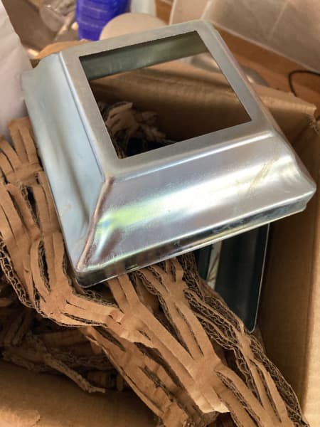 Steel post base covers (for 65x65mm post)63439393088387110