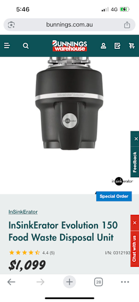 Insinkerator Evolution 15063022633755779113