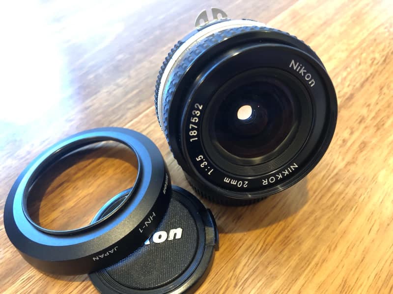 Nikon 20mm f3.5 - レンズ(単焦点)