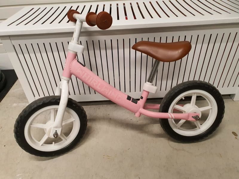 whirlwind balance bike pink