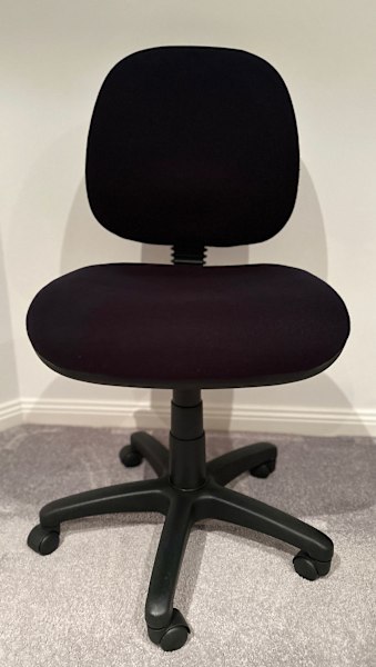Clerical Ergonomic Office Chair Black62863383308161113