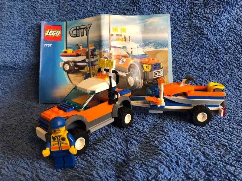 LEGO CITY 7737 - Coast Guard 4WD & Scooter - 100% Complete In | Toys - Indoor | Gumtree Bendigo City - Bendigo | 1310432623