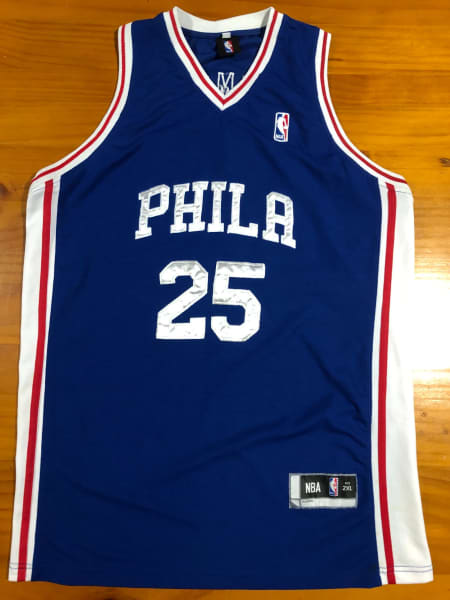 Philadelphia 76ers NBA Ben Simmons #25 adidas - Swingman Jersey - Blue