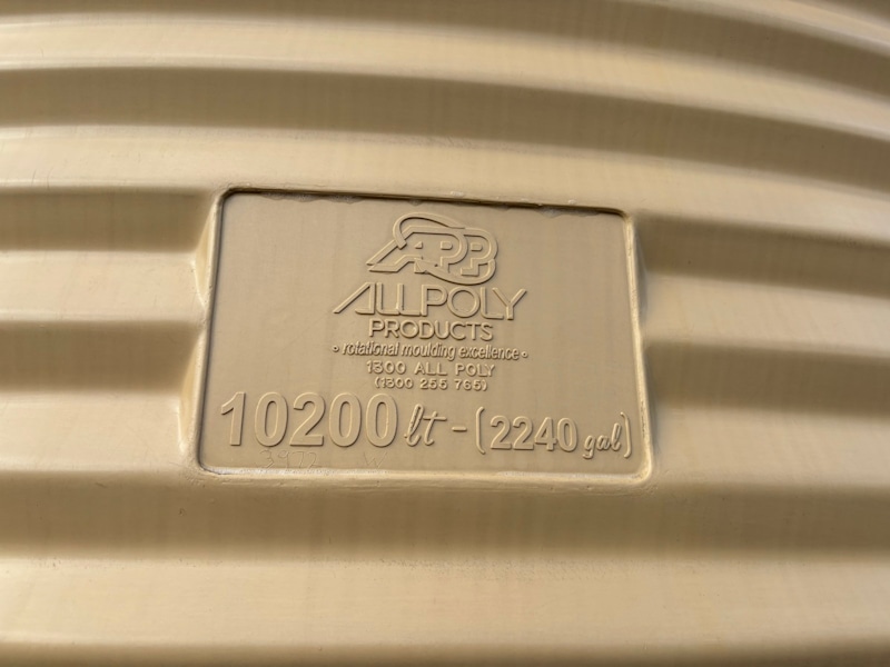 WATER TANK 10,000 LT CAPACITY 2 IN STOCK FOR $1299 EACH PL63011991729539113