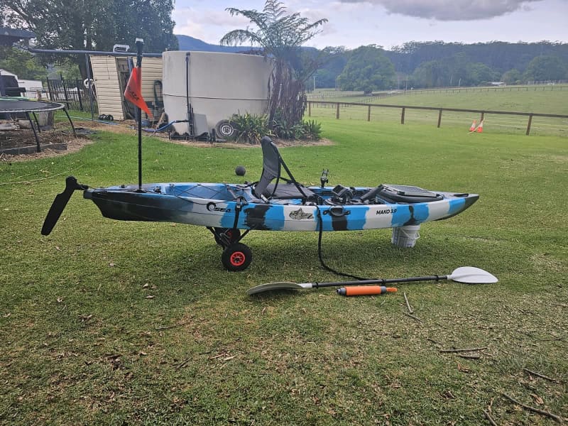 Seak Mako 3.9m Kayak with Garmin striker sounder, Kayaks & Paddle, Gumtree  Australia Coffs Harbour Area - Coramba
