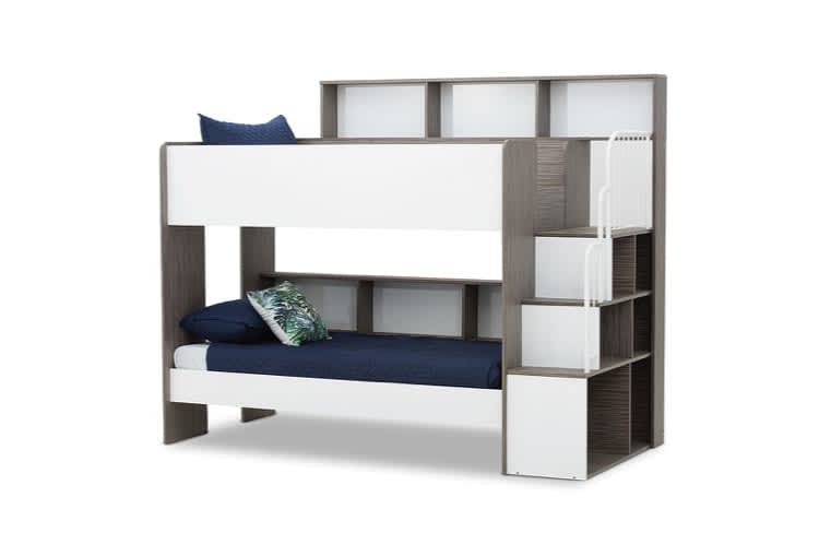 amart bunk bed with desk