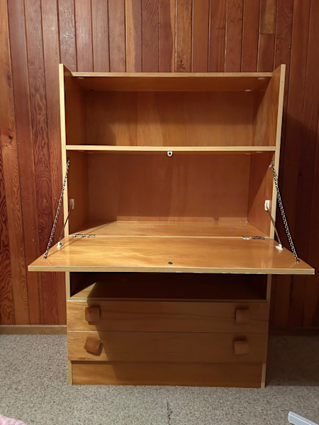 Timber Desk/Bookshelf62863838137218113