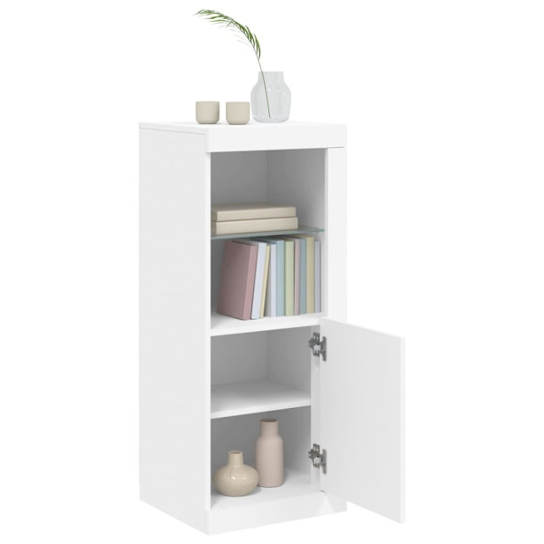 Sideboard with LED Lights White 41x37x100 cm62863374125442112