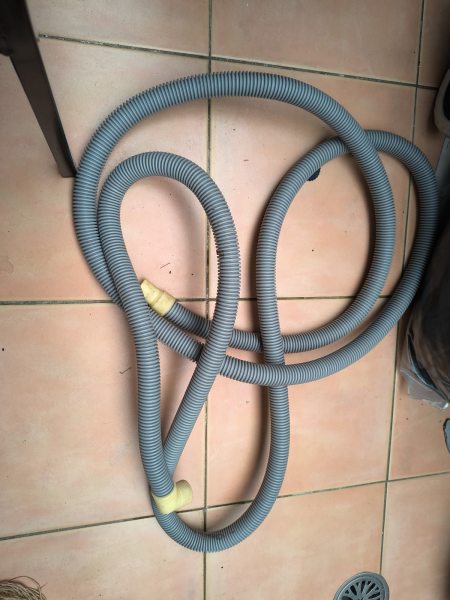  Kinetic 4m Long Grey PVC Washing Machine And Dishwasher Hose63470143620355113