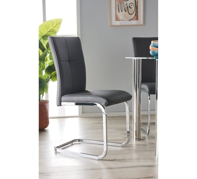 Flint Dining Chair x10. Dark Grey.62864723487747114