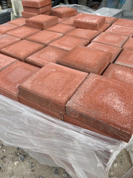 200x200x50 terracotta colour pavers63007279021697111