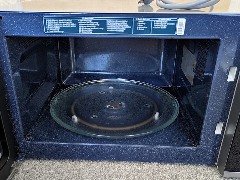 Samsung Microwave 23L 800W MS23K3513AS63019077305219111
