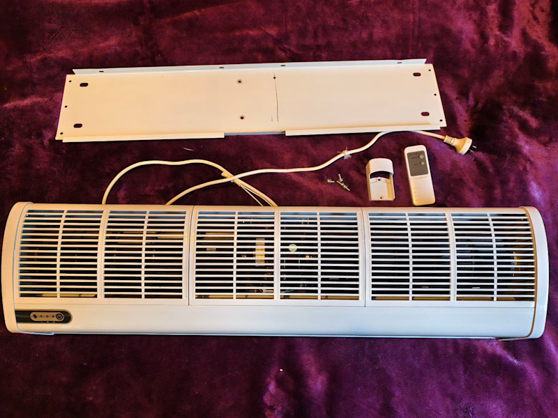 Air Curtain - 900mm with 3 speeds63470142545409110