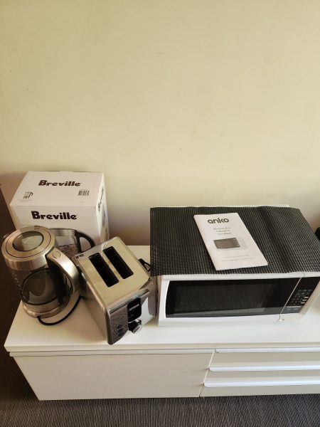 Kettle and toaster and microwave63012443141761111