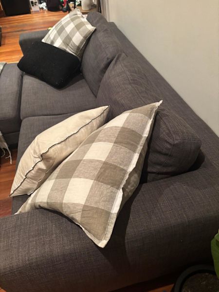 Grey Lounge James Lane with Ottoman62863410254211112