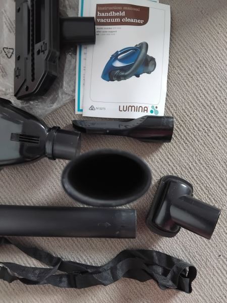 Accessories for the Lumina handheld vacuum cleaner63014707695617113