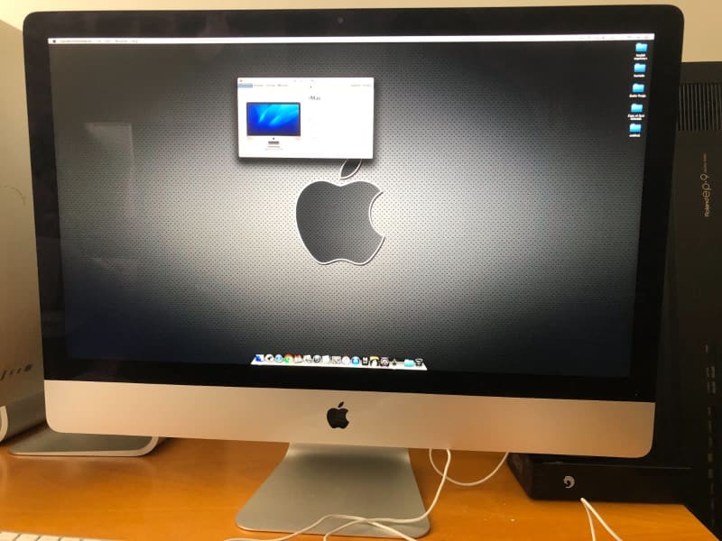 iMac 27-inch (Late 2012) 3.4 GHz Intel Core i7 24Gb RAM GTX