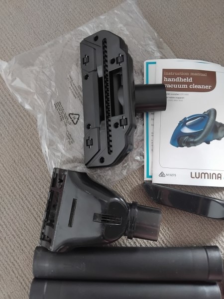 Accessories for the Lumina handheld vacuum cleaner63014707695617112