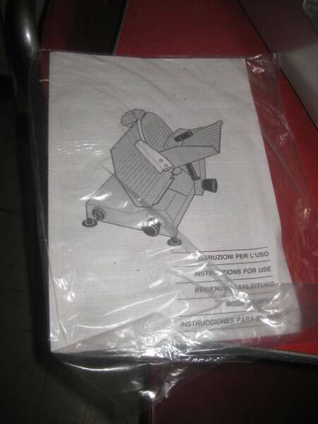 Brice meat slicer ( USED near new ) cafe/milkbar sellout63021729415425111