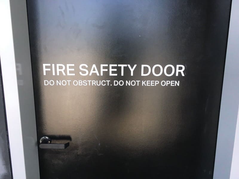 Building fire signage sign occupancy safety emergency logo design shop63011558950659113
