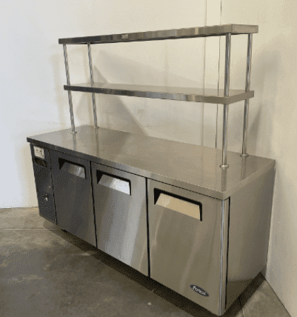 Atosa YPF9040 Under Bench Fridge with Overshelf - Rent or Buy630115582277131116