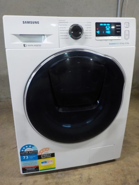 Item 2888 Samsung 8.5/6kg Washer/Dryer Combo (Inc Delivery & Warranty)630173214035211113