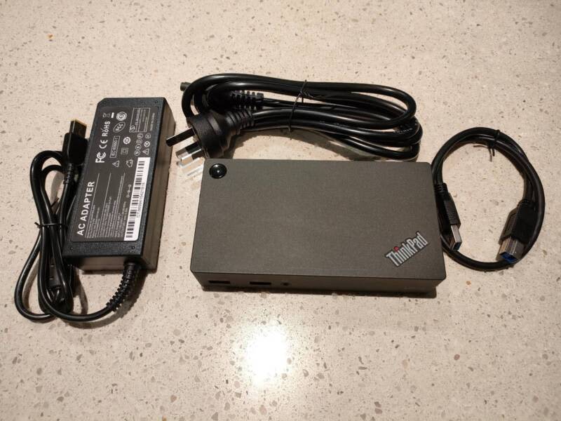 Lenovo DK1523 40A8 USB-3.0 ULTRA Docking Station | Laptops | Gumtree Australia Area - Ngunnawal | 1296370339