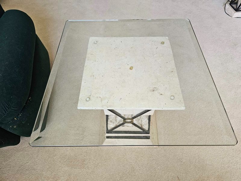 Coffee Table Greek Style    Size: 60 X 60cm 51 cm =62864722543746113