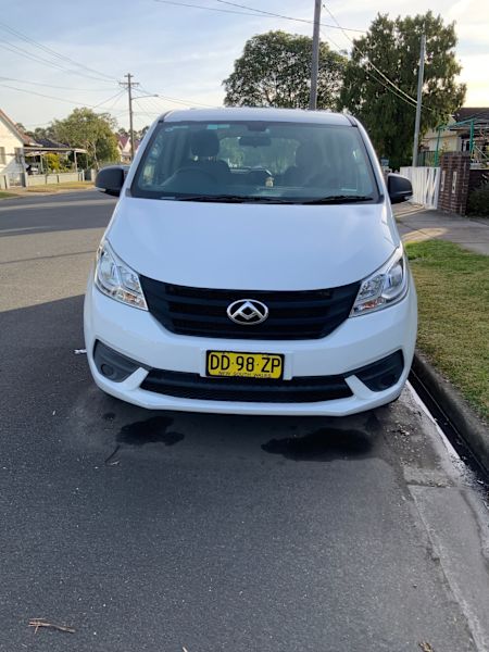 2020 LDV G10 6 SP AUTOMATIC 4D VAN62933715241858111